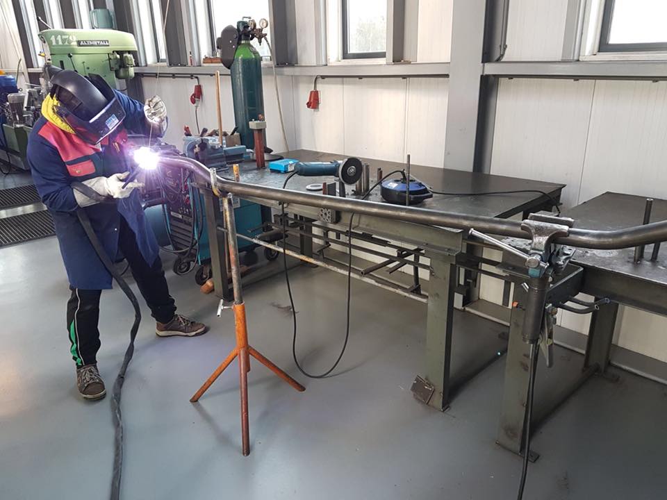 Slangbreukbeveiling en pijpassemblage de arm cilinder Hitachi ZX870LCH5-B i.o.v. H.P. Entreprenormaskiner Denemarken